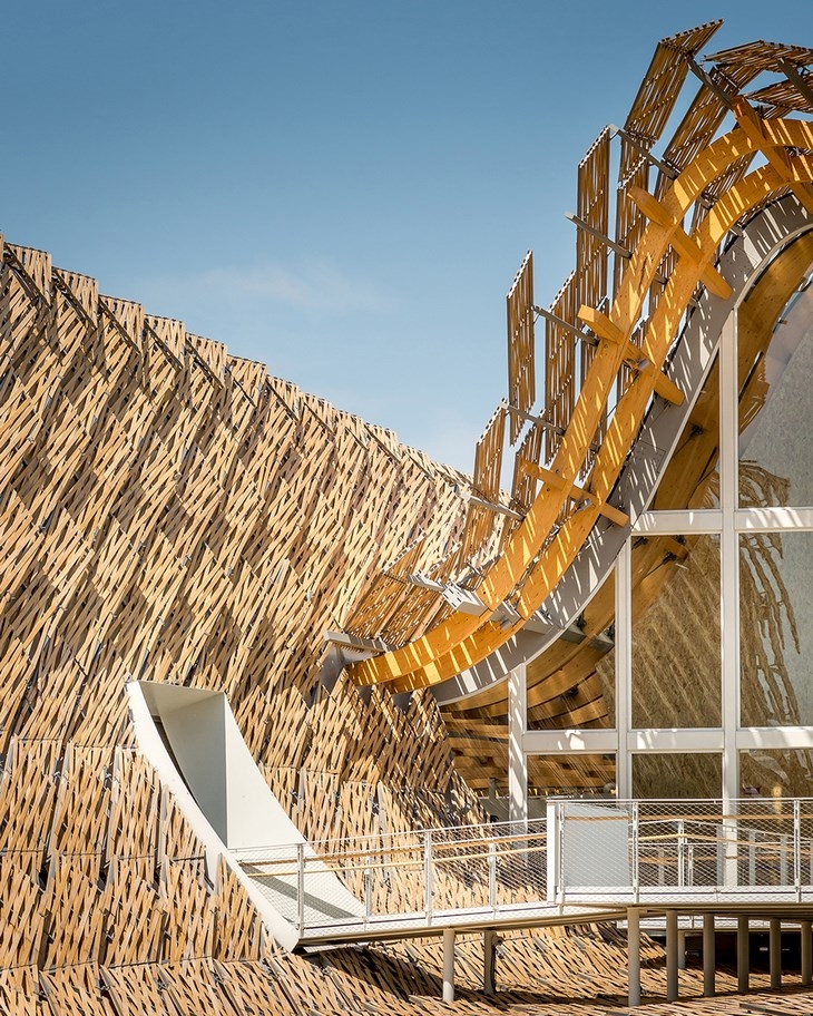 Archisearch - Roof detail of China Pavilion at Expo 2015 Milano Italy by architects Studio Link-Arc & Tsinghua University (c) Pygmalion Karatzas